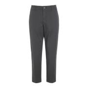 Bitte Kai Rand Antracit Senmei Byxor Klassisk Slim Fit Gray, Dam