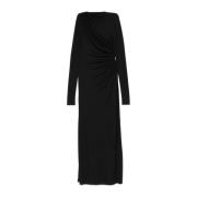 Andamane Svart Elegant Klänning Black, Dam