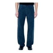 The Row Straight-leg Jeans med Fem Fickor Blue, Herr