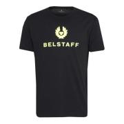 Belstaff Phoenix Emblem Print Bomull T-Shirt Black, Herr