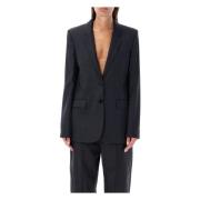 Isabel Marant Lesandre Ullblandning Blazer Jacka Black, Dam