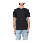 Hugo Boss Merceriserad Bomull Crew Neck T-shirt Black, Herr