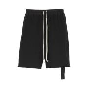 Rick Owens Bomullsbermudashorts Black, Herr