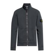 Stone Island Sweatshirt med ståkrage Gray, Herr