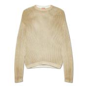 Diesel Sweater K-Skuat Beige, Herr