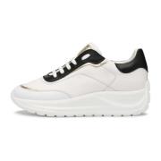 Candice Cooper Läder sneakers Spark 010 White, Dam