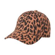 Lollys Laundry Leopard Print Cap Tillbehör Multicolor, Dam