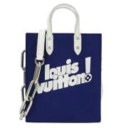 Louis Vuitton Vintage Pre-owned Laeder louis-vuitton-vskor Blue, Dam