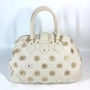 Louis Vuitton Vintage Pre-owned Bomull louis-vuitton-vskor White, Dam