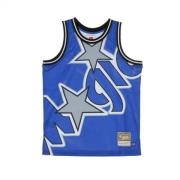 Mitchell & Ness Nba korg Toppp orlmag basket Blue, Herr