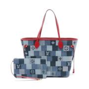 Louis Vuitton Vintage Pre-owned Canvas louis-vuitton-vskor Blue, Dam