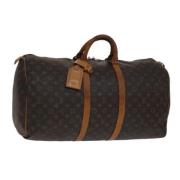 Louis Vuitton Vintage Pre-owned Canvas resvskor Brown, Dam