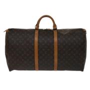 Louis Vuitton Vintage Pre-owned Canvas resvskor Brown, Dam