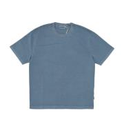 Carhartt Wip Blå Taos Tee Mjuk Passform T-shirt Blue, Dam