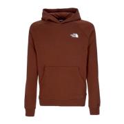 The North Face Röd Raglan Hoodie Mörk Ek Brown, Herr