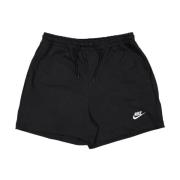 Nike Sportkläder, Shorts med hög midja Black, Dam