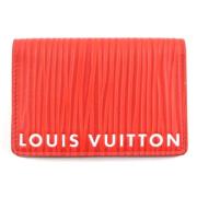 Louis Vuitton Vintage Pre-owned Tyg plnbcker Red, Herr