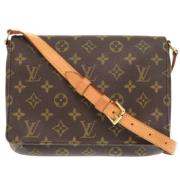 Louis Vuitton Vintage Pre-owned Canvas louis-vuitton-vskor Brown, Dam