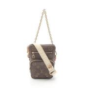 Louis Vuitton Vintage Pre-owned Canvas louis-vuitton-vskor Brown, Dam