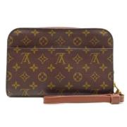 Louis Vuitton Vintage Pre-owned Canvas louis-vuitton-vskor Brown, Dam