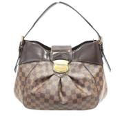 Louis Vuitton Vintage Pre-owned Canvas louis-vuitton-vskor Brown, Dam