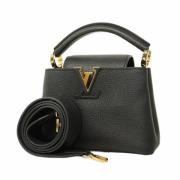 Louis Vuitton Vintage Pre-owned Laeder handvskor Black, Dam