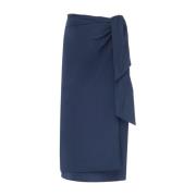 Max Mara Weekend Elegant Klänning Narsete Blue, Dam