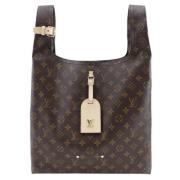 Louis Vuitton Vintage Pre-owned Canvas handvskor Brown, Dam