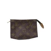 Louis Vuitton Vintage Pre-owned Canvas louis-vuitton-vskor Brown, Dam