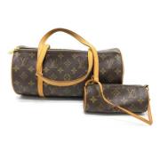 Louis Vuitton Vintage Pre-owned Bomull louis-vuitton-vskor Brown, Dam