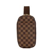 Louis Vuitton Vintage Pre-owned Canvas louis-vuitton-vskor Brown, Dam