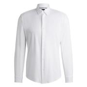 Hugo Boss Stretchskjorta i 'P-Roan' stil White, Herr