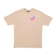 New Era Lucky Pig Grafisk Tee Ljus Beige/Vit Beige, Herr