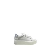 Janet & Janet Vita Läder Sneakers Chic Stil White, Dam