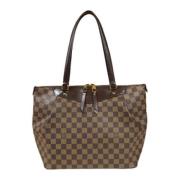 Louis Vuitton Vintage Pre-owned Canvas louis-vuitton-vskor Brown, Dam