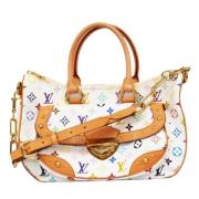 Louis Vuitton Vintage Pre-owned Canvas louis-vuitton-vskor White, Dam