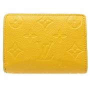 Louis Vuitton Vintage Pre-owned Laeder plnbcker Yellow, Dam