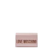 Moschino Rosa Axelväska Powder Pink, Dam