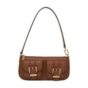 Michael Kors Brun Skuldväska 'Zoe' Brown, Dam