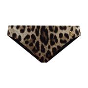 Dolce & Gabbana Slip Bikini Brown, Dam