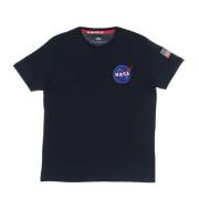 Alpha Industries Space Shuttle Tee för män Blue, Herr