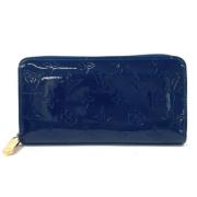 Louis Vuitton Vintage Pre-owned Laeder plnbcker Blue, Dam