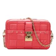 Louis Vuitton Vintage Pre-owned Laeder louis-vuitton-vskor Pink, Dam