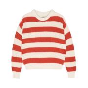 The New Society Leto Woman Jumper Chili Red, Dam