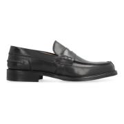 Bruno Magli Klassiska kalvskinnspenny bar loafers Black, Herr