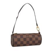 Louis Vuitton Vintage Pre-owned Canvas handvskor Brown, Dam