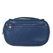 Louis Vuitton Vintage Pre-owned Laeder louis-vuitton-vskor Blue, Dam