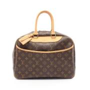 Louis Vuitton Vintage Pre-owned Canvas handvskor Brown, Dam