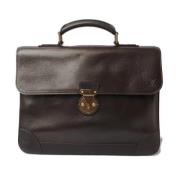 Louis Vuitton Vintage Pre-owned Laeder portfljer Brown, Herr