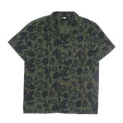 New Era Short Sleeve Shirts Green, Herr